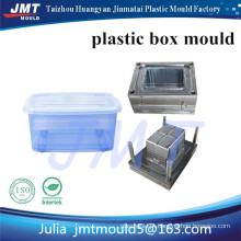 Auto limpar caixa de armazenamento de plástico de alta qualidade com molde de tampa